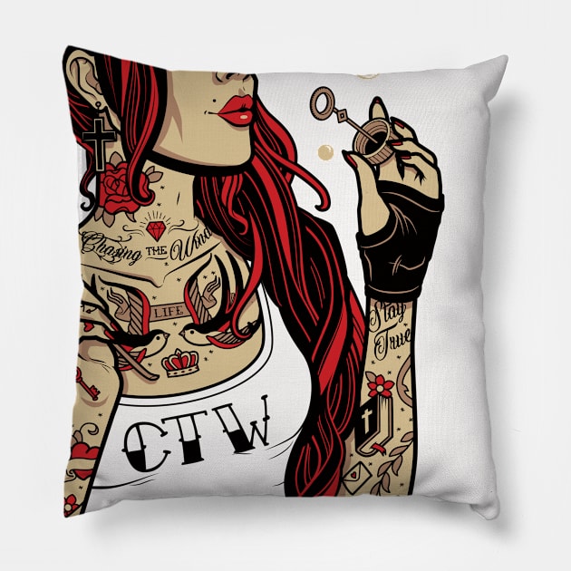 CTW Logo Tee Pillow by CTW