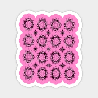 Mandala Flower Pattern Magnet