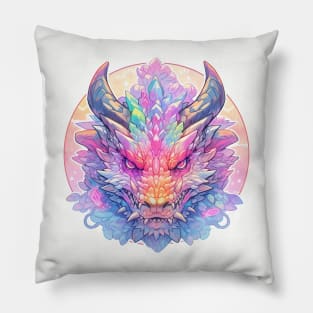 Cute Pastel Dragon Pillow