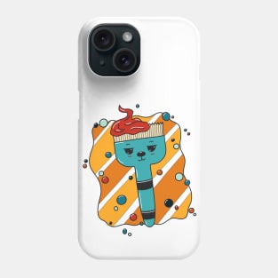 Cute brush Phone Case