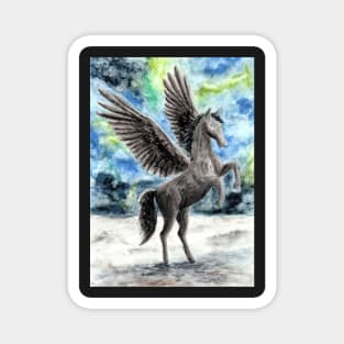 Black Pegasus Magnet