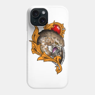 Neotraditional hawk Phone Case