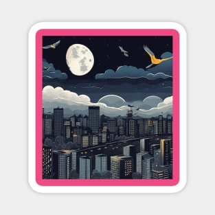 cityscape Magnet