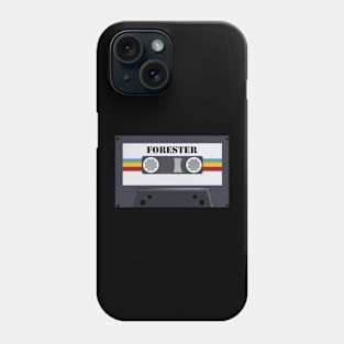 Forester / Cassette Tape Style Phone Case