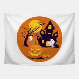 Happy Halloween Tapestry