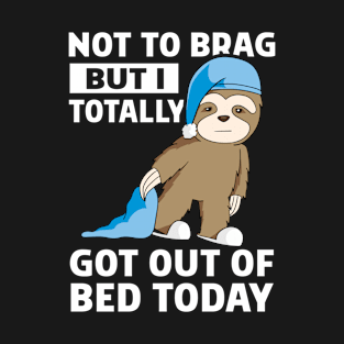 Cute Sloth Sleepy Lazy T-Shirt