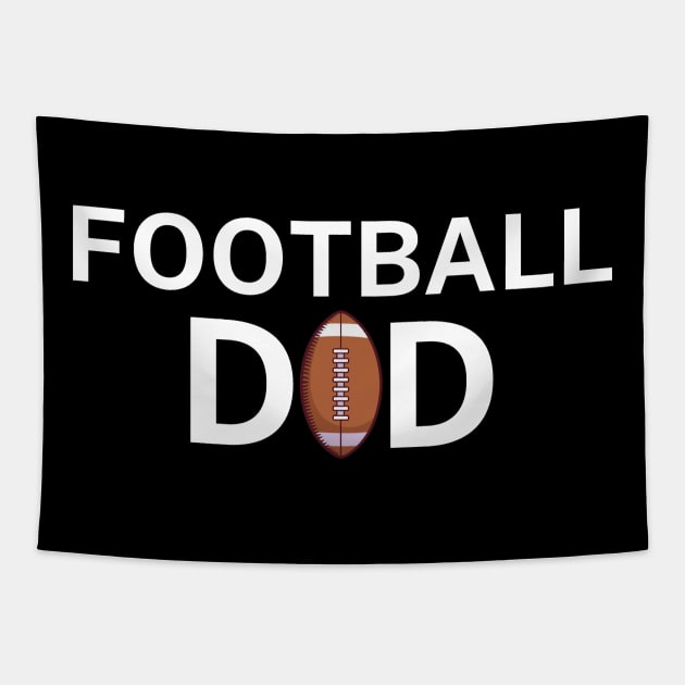 Football dad Tapestry by maxcode