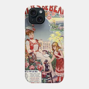 Salies de Bearn France Vintage Poster 1900 Phone Case