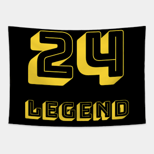 24 Legend T-Shirt Tapestry