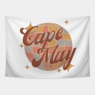 Cape May New Jersey Retro Vintage Party Tapestry