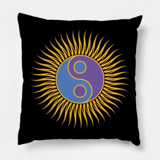 Ying Yang Sunshine Pillow