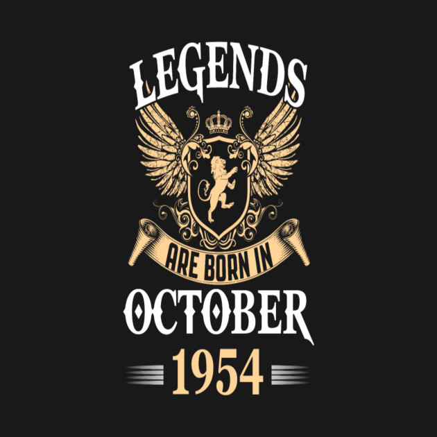 legends are born in october
