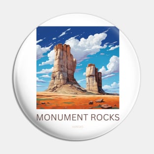 Monument Rocks, Kansas Pin