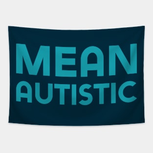 Mean Autistic (Sans) Tapestry