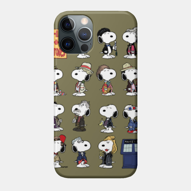 The 13 + 1 Dogtors - Doctor Who - Phone Case