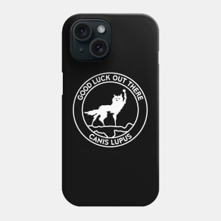 Fantastic Mr Fox - Wolf - Canis Lupus - Circle - Clean Phone Case