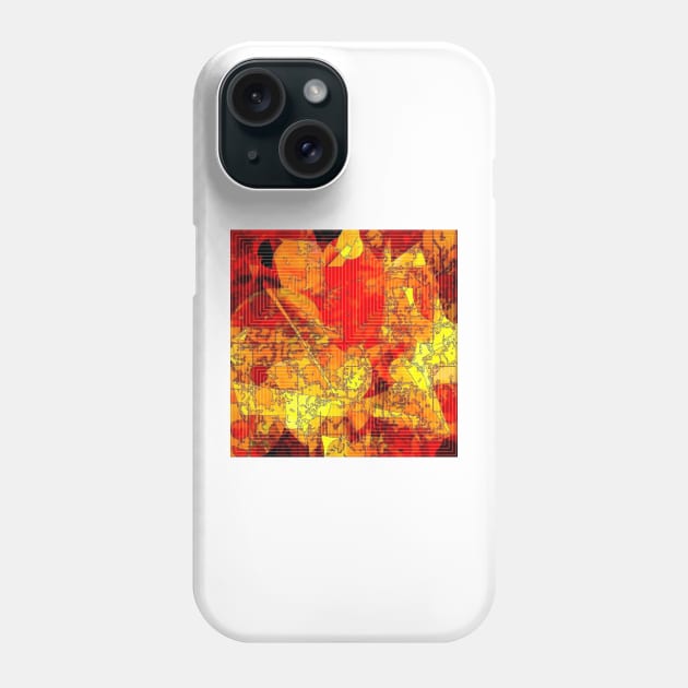 Hot Random Abstract Shapes: Maps &amp; Apps Series Phone Case by DANAROPER