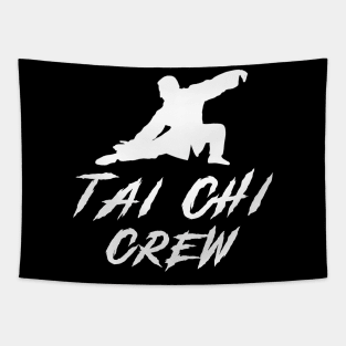 Tai Chi Crew Awesome Tee: Flowing with Laughter! Tapestry