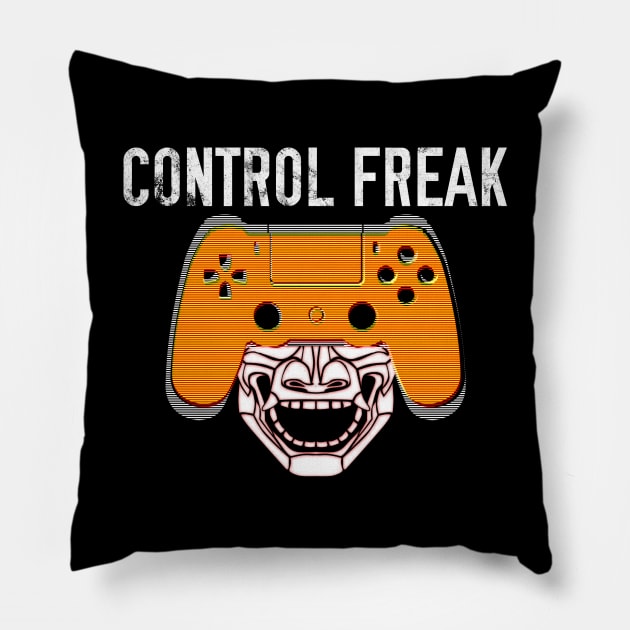 Control Freak Pillow by giovanniiiii