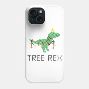 Tree Rex Christmas Dino Phone Case