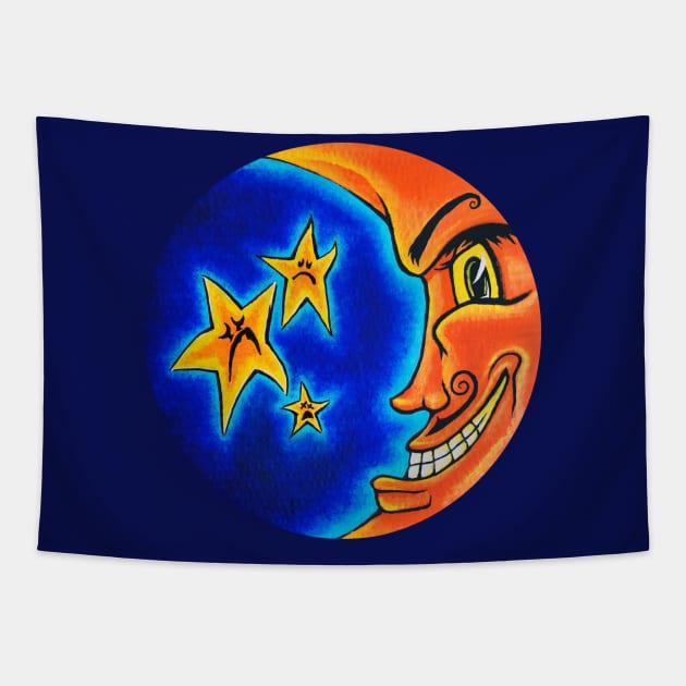 Bad Moon Tapestry by Bradonia