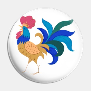 Rooster Pin