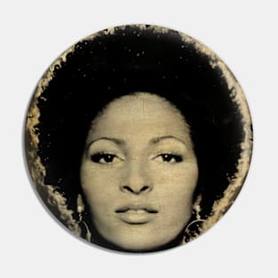 Pam Grier Vintage Pin