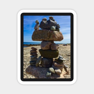 Amazing Rock cairns at the Cape Magnet