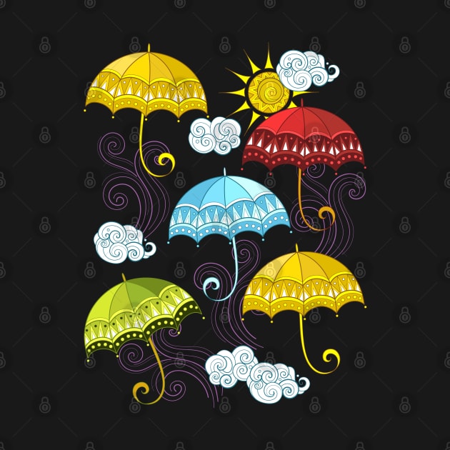 Fairytale Weather Forecast Print by lissantee
