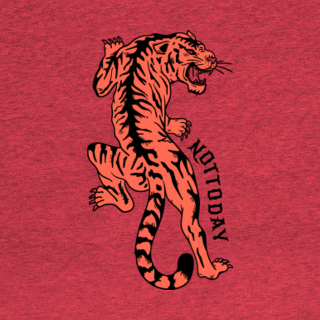 Girl Grunge aesthetic - Tiger - Grunge Aesthetic - T-Shirt