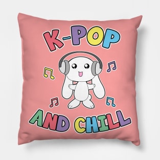 K-Pop And Chill Pillow