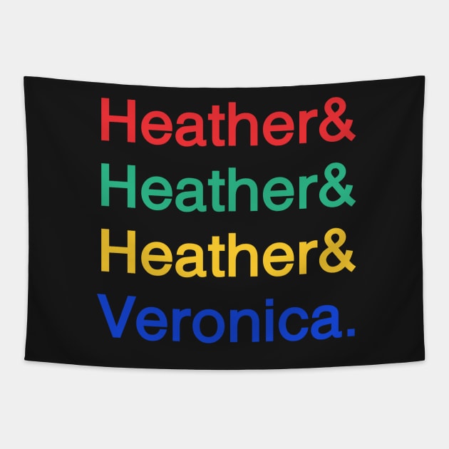 Heather & Heather & Heather & Veronica Tapestry by cxtnd