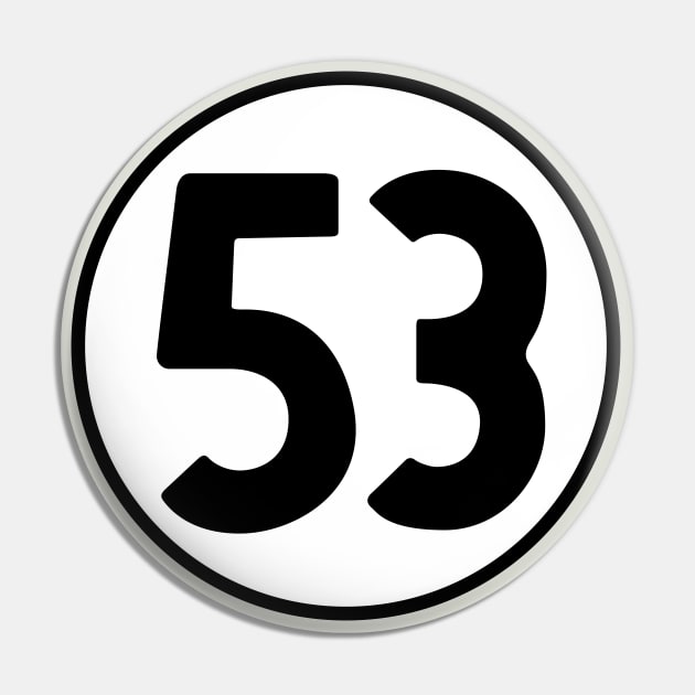 Team 53 Pin by jepegdesign