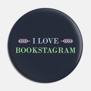 I Love Bookstagram Pin