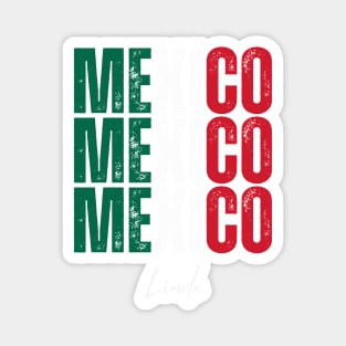 Mexico flag, mexican flag Magnet