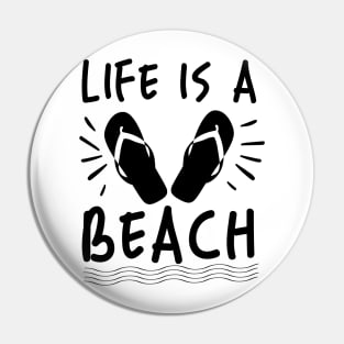 Life is a Beach Pin