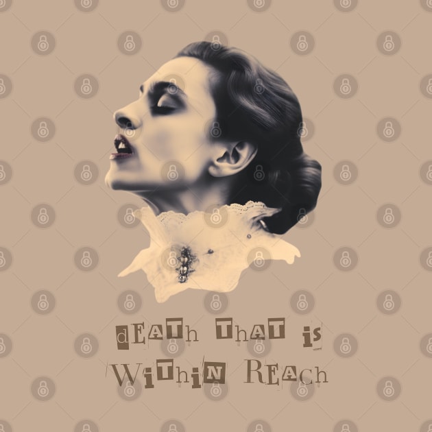 The lady is a vamp Sticker by Middle Klin