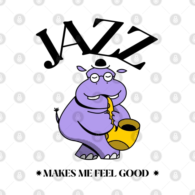 Funny Jazz Music Gift Idea by Rayrock76