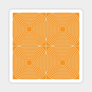 Tangerine Minimalism Magnet