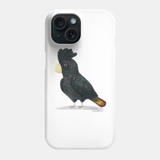 Black Cockatoo Phone Case