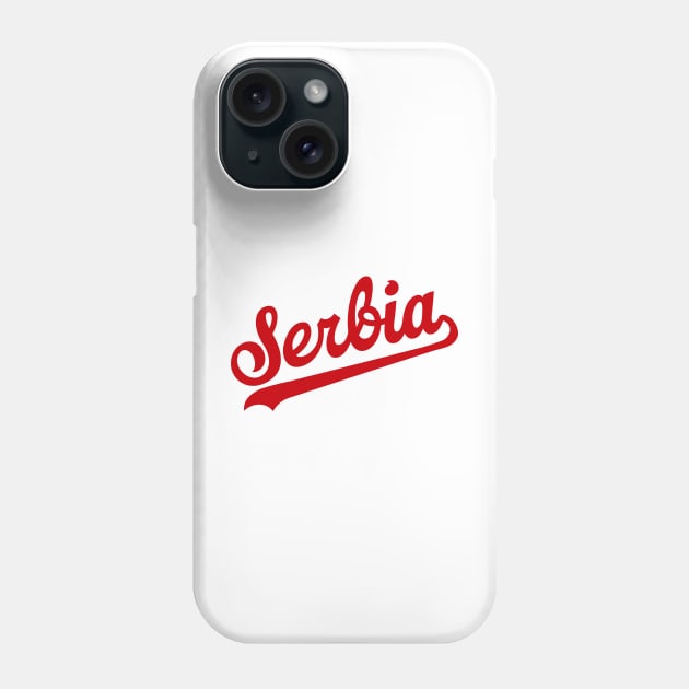 Serbia Phone Case by lounesartdessin