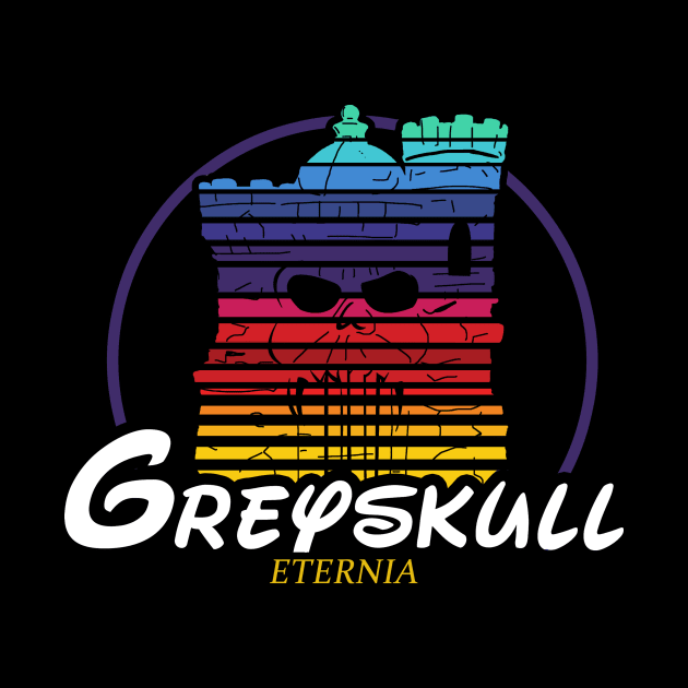 Castle Greyskull colored by 10thstreet