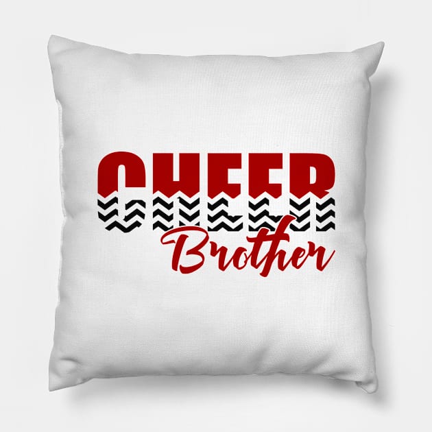 Cheer Brother Pillow by pralonhitam