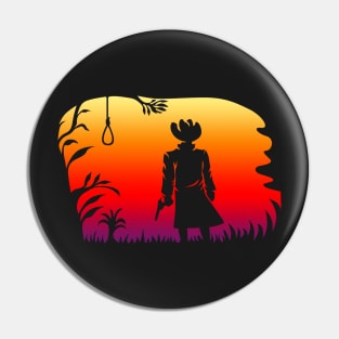 Cowboy Horizon Pin