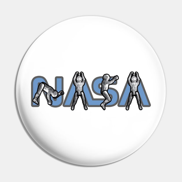 N-A-S-A Pin by photon_illustration