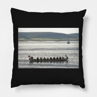 Calm evening, Kirkwall Bay Pillow