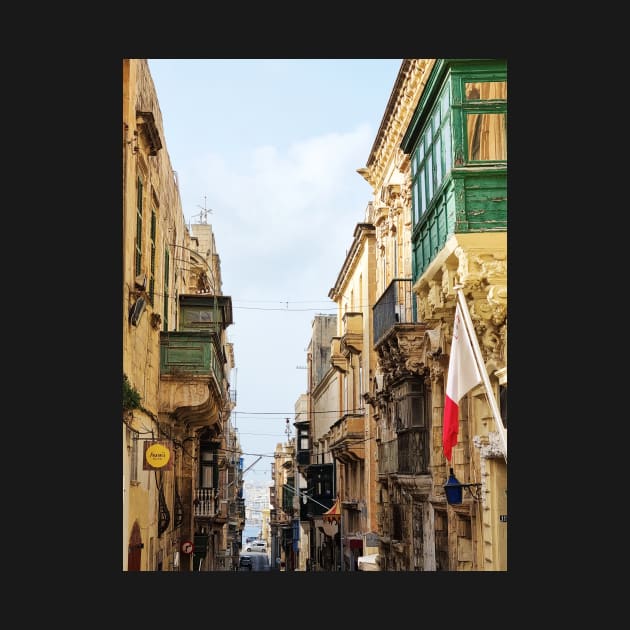 Street view of Valletta Malta by Kate-P-