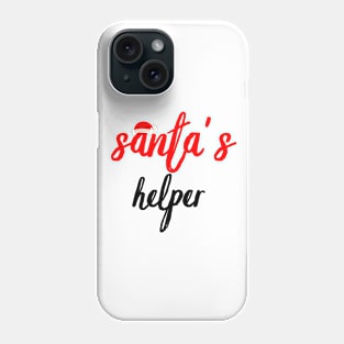 santa's helper Phone Case