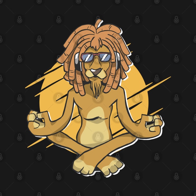 Lion Yoga by MajorCompany