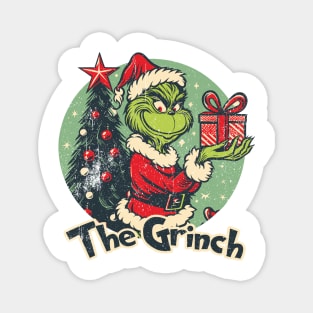 Print Design Christmas The Grinch Magnet